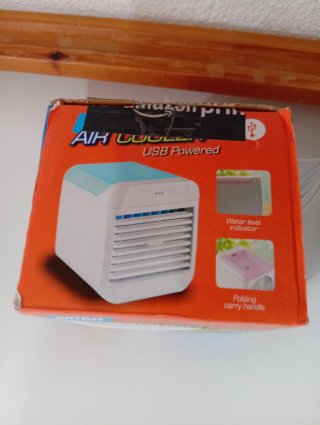 Mini Air Cooler USB Rosa