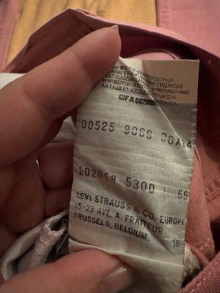 Jeans Levi's rosa donna