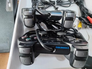 Consola PlayStation 2 Negra + 4 Juegos