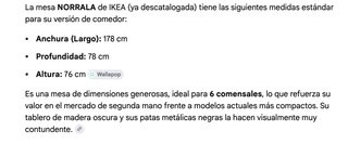 Mesa Comedor Norrala Ikea Madera Metal