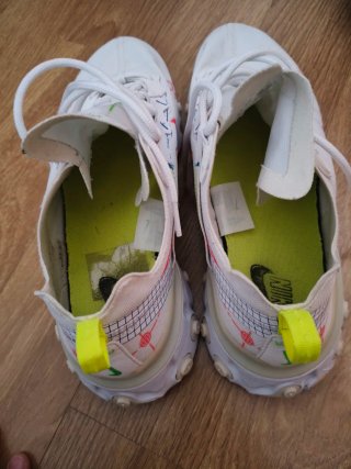 Nike React Element 55 Blancas y Rosas