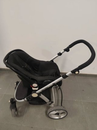 Conjunto Carro Bebé 3 en 1: Capazo y Maxicosi