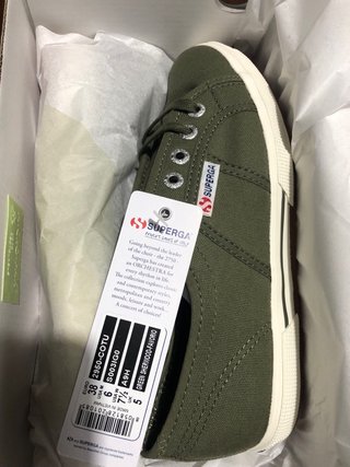 Zapatillas Superga Mujer Talla 38 Verde Oliva