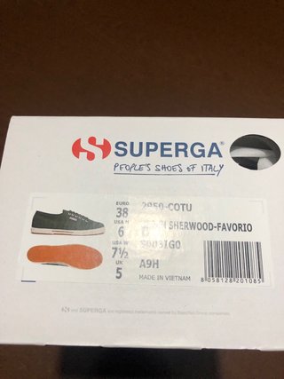 Zapatillas Superga Mujer Talla 38 Verde Oliva