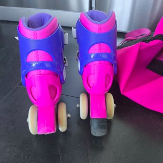 Pack Patines Oxelo Talla Ajustable + Protecciones