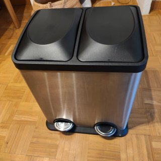 Cubo basura 2 compartimentos