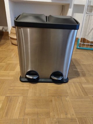 Cubo basura 2 compartimentos