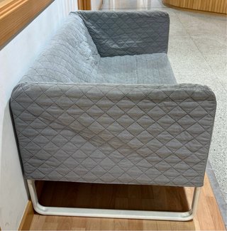 Sofá Ikea gris tela
