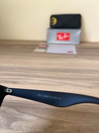 Gafas de sol Ray-Ban Wayfarer negras originales
