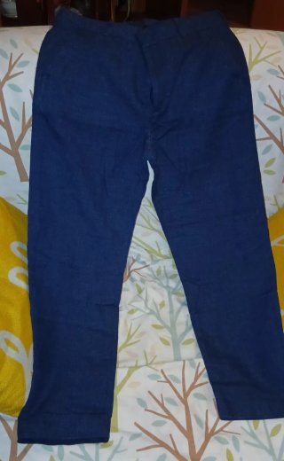 Pantalón vestir H&M niño azul talla 13/14