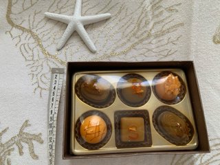 Set 6 Velas Decorativas Chocolate