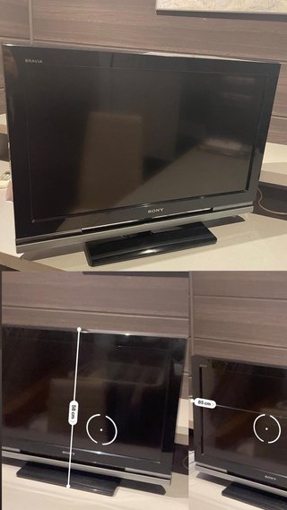 Sony Bravia TV Negro/Plateado