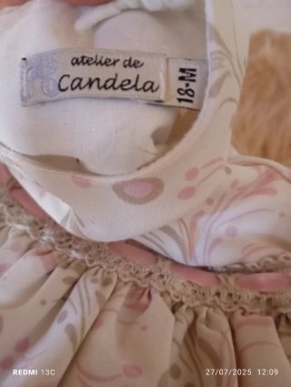 Vestido de niña estampado