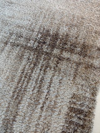 Tappeto Grande Beige e Marrone Moderno