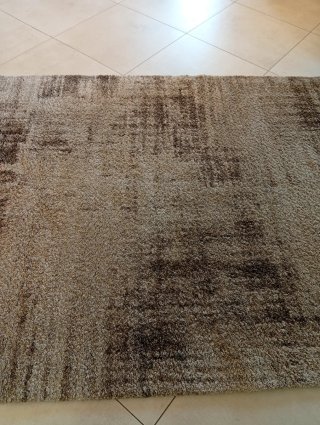 Tappeto Grande Beige e Marrone Moderno