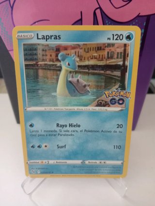 Carta holográfica Lapras