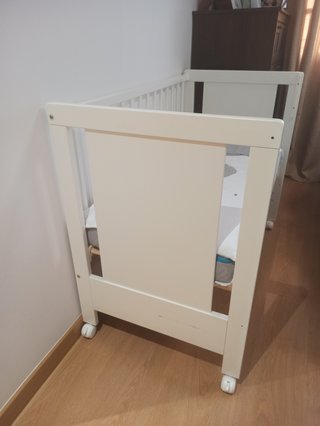 Cuna colecho TRAMA Blanco Báltico