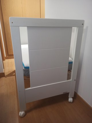 Cuna colecho TRAMA Blanco Báltico