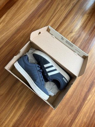 Zapatillas Adidas VS Pace. Azules. Talla 40