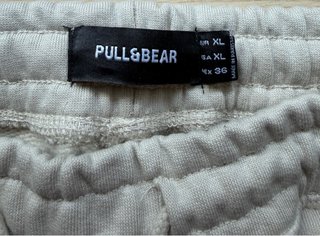 Pantalón largo Zara beige