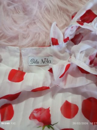 Vestido niña estampado flores