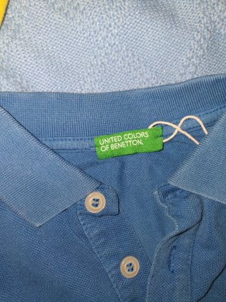 Lote 3 polos bebé Benetton verano