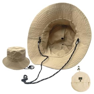 Lote 2 Sombreros de Pescador Beige y Negro Unisex