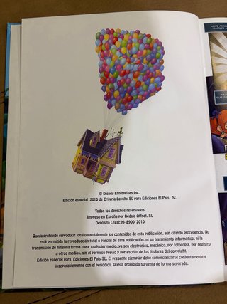 Libro Up en formato cómic