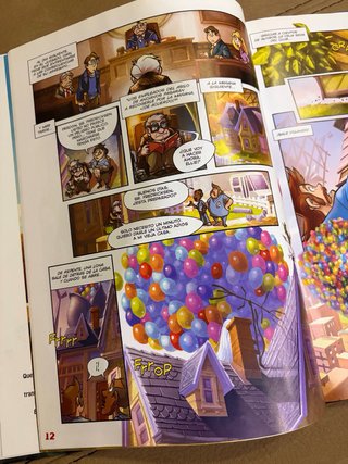 Libro Up en formato cómic