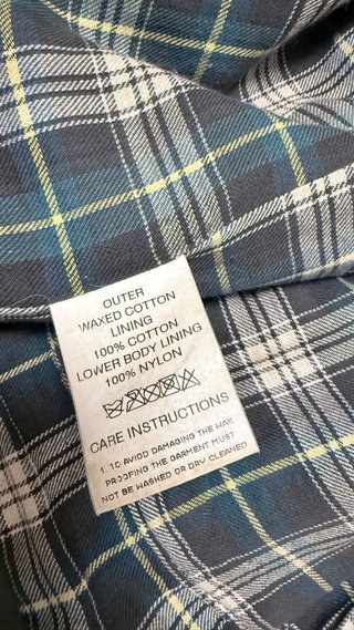 Chaqueta Warwick estilo Barbour verde