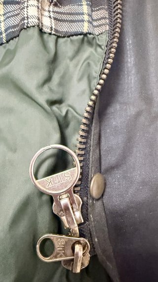 Chaqueta Warwick estilo Barbour verde