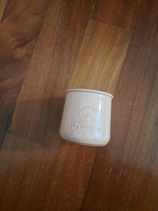 Vasetto in ceramica rosa con maialino
