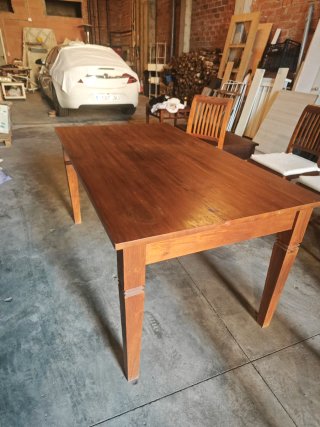 Muebles de teka coloniales