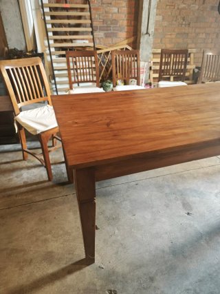 Muebles de teka coloniales