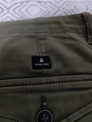 Pantalones cargo verdes