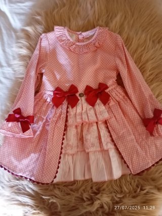 Vestido niña para ocasiones especiales con diadema