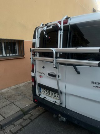 Portabicicletas Fiamma para Renault Trafic