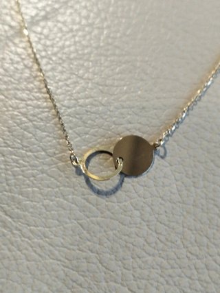 Collar de oro chica nuevo.