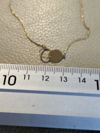 Collar de oro chica nuevo.