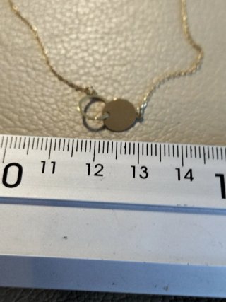 Collar de oro chica nuevo.