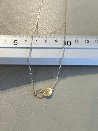 Collar de oro chica nuevo.