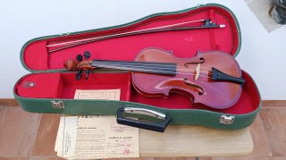 Violín principiante fabricado en Rumanía