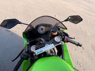 Kawasaki ZX6R 2010 Verde