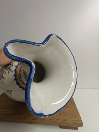 Gran cántaro de cerámica Talavera