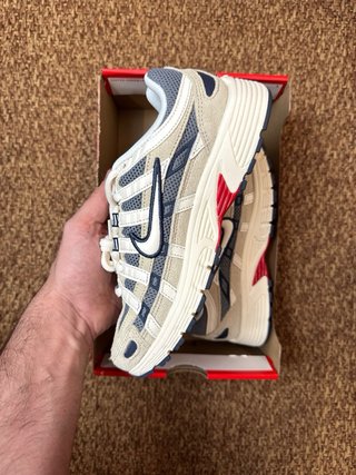 Nike P-6000 Beige/Blu Taglia 36 Nuove