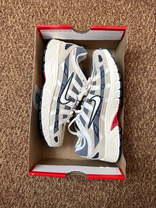 Nike P-6000 Beige/Blu Taglia 36 Nuove