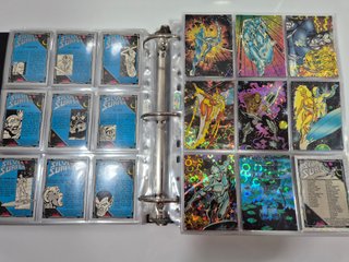 CARTAS MARVEL COMPLETA THE SILVER SURFER PRISM 92'