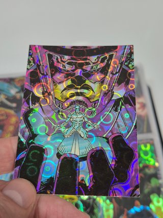 CARTAS MARVEL COMPLETA THE SILVER SURFER PRISM 92'