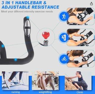Bicicletta Spinning ANCHEER Regolabile