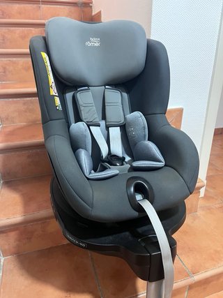 Silla coche Britax Römer gris